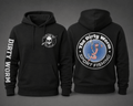 The Dirty Worm Sport Fishing Hoodie